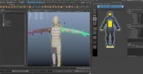 04 UE4骨骼绑定插件04对称以及锁定