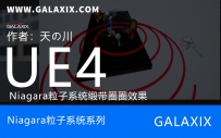 Niagara粒子系统缎带圈圈效果